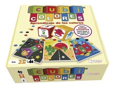 Cubicolores Juego Para Aprender Los Colores Nupro Mundomania Mercadolibre