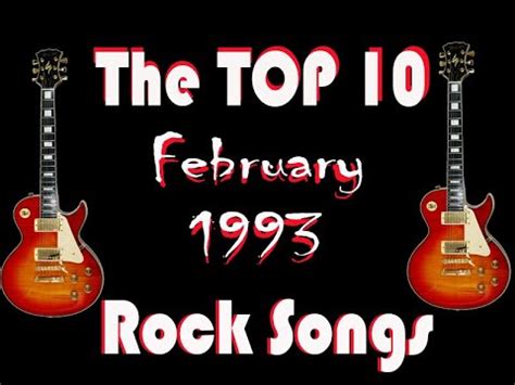 The Top Rock Songs Of February Youtube