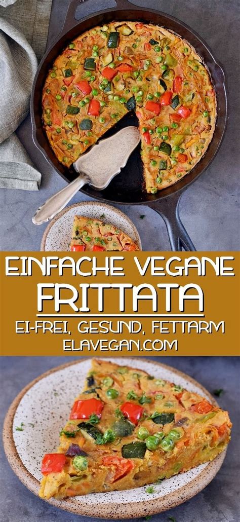 Gem Se Frittata Rezept Einfach Vegan Eifrei Sojafrei Elavegan