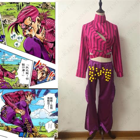 Anime Jojos Bizarre Adventure Cosplay Diavolo Costume Custom Made