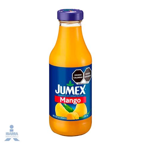 Jugo Néctar Júmex Mango Botella 450 Ml