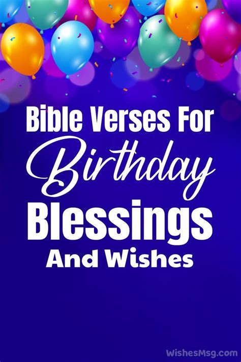 Bible Verses For Birthday Blessings Wishes Birthday Bible Verses