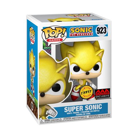 Sonic the Hedgehog Super Sonic Funko Pop! Vinyl Figure #923 - AAA Anime ...