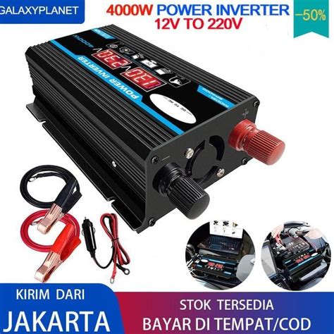 Jual INVERTER MSW 500W PURE SINE WAVE GELOMBANG SINUS MURNI 12VDC