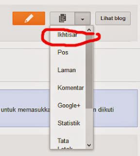 Tutorial Blogging Mengenal Dashboard Blogger