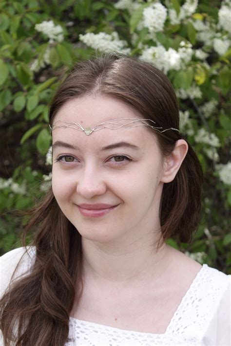 Diadem Nature Elven Tiara Elven Diadem Wire Etsy Elven Jewelry