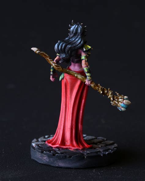 Painted Dnd Miniature / Sorcerer / Wizard / Warlock - Etsy