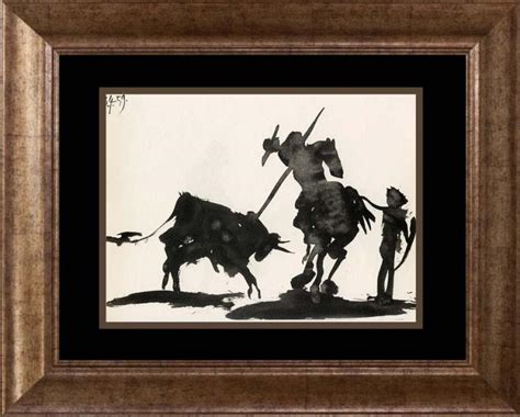 Sold At Auction Picasso Pablo Picasso Bullfight Lithograph From 1960 Toros Y Toros