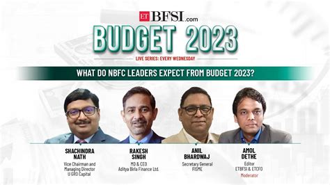 What Do Nbfc Leaders Expect From Budget Youtube