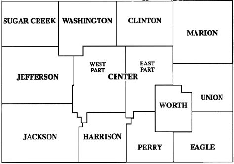 Boone County Indiana Township Map - Sella Daniella