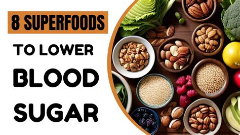 8 Superfoods That Lower Blood Sugar YouTube