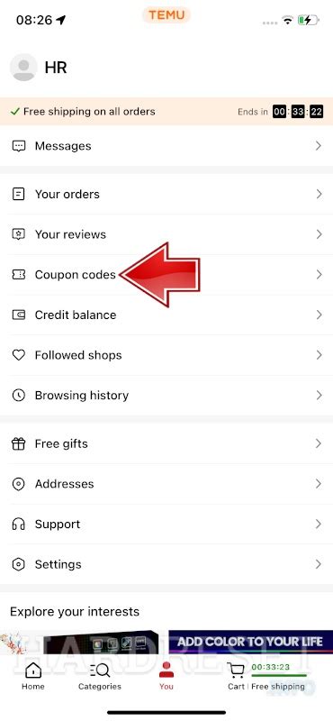 How To Find Used Coupons On Temu HardReset Info