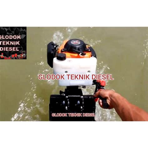 Jual Mesin Tempel Outboard Motor 5 Hp 4 Tak Matsumoto Mob 850 G Perahu