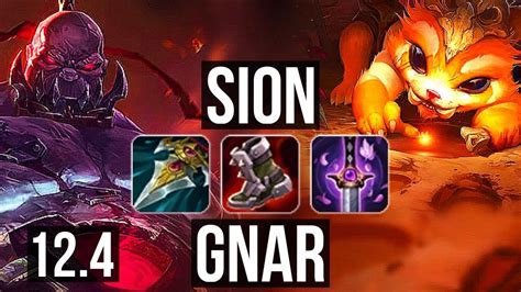 Sion Vs Gnar Top 7 Solo Kills 400 Games Dominating Br Master