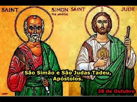 S O Sim O E S O Judas Tadeu Ap Stolos De Outubro Youtube