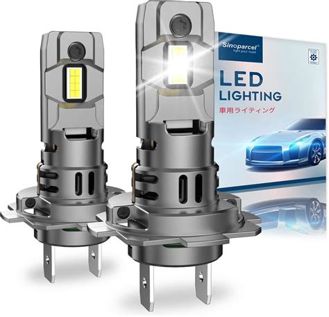 Sinoparcel H7 LED Headlight Bulb High Or Low Beam 20000LM Set 500