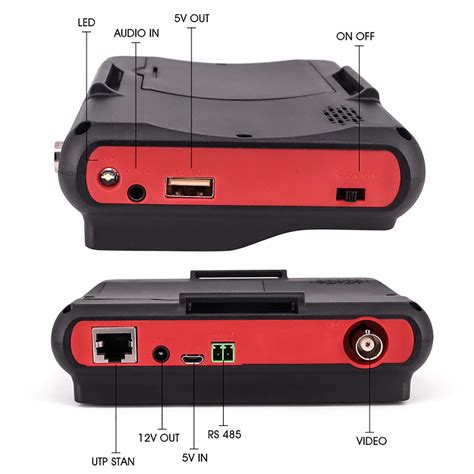 Getuscart Hd Cctv Tester Camera Analog Portable Monitor Tester