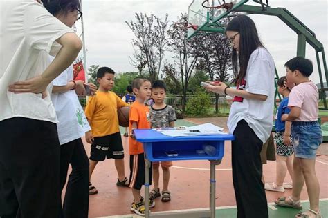 【地科院】地理科学学院“盛夏印记”春华自强社实践团举办趣味运动会 学生工作处