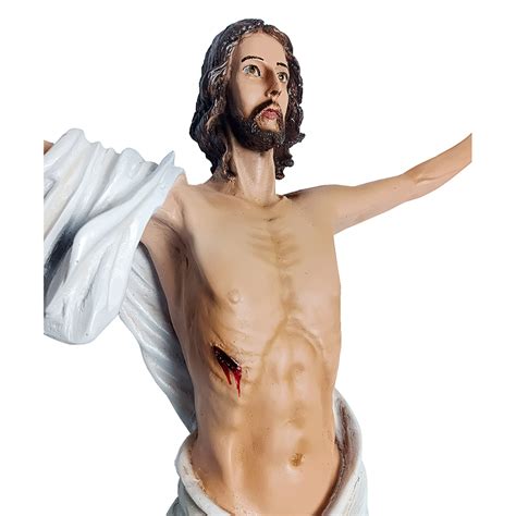 IMAGEM DE RESINA 53 CM CRISTO RESSUSCITADO PAREDE Arte Sacra Sacrarium