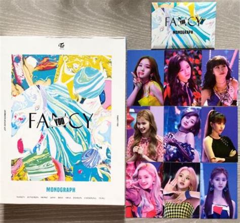 Twice Fancy Monograph Photobook K Pop P Photocards Ebay