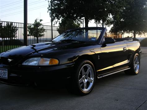 Fs Triple Black 1998 Mustang Cobra Convertible