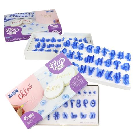 Fun Fonts Embossing Collection Full Set Alphabets Upper Case Lower