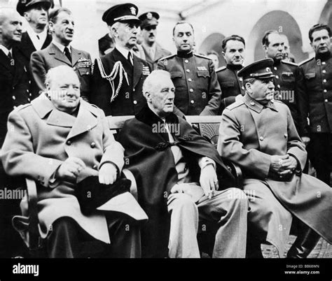 events, Second World War / WWII, conferences, Yalta Conference, 4.2. ...