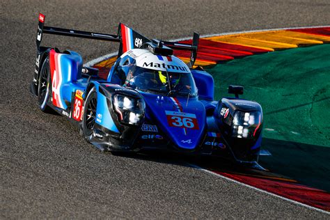 24 Heures Du Mans LAlpine A480 DAlpine Elf Matmut Endurance Team Se