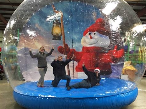 Snow Globe Giant Inflatable Cincinnati A 1 Amusement Party Rentals