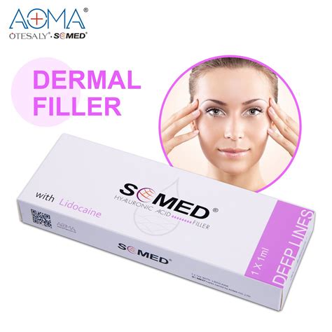 Somed 1ml Deep Lines With Lido Deep Volume Dermal Filler For Lip Face