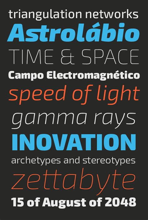 Exo 2 Free Sans Serif Font With 18 Styles Fondfont