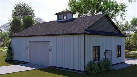 Garage Plan 83651 4 Car Garage Traditional Style