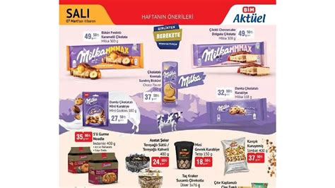 Mart B M Akt El Katalog R Nler Listesi A Kland Ay Milka