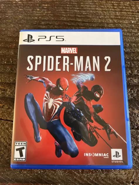 MARVELS SPIDER MAN 2 édition standard Sony PlayStation 5 2023 état