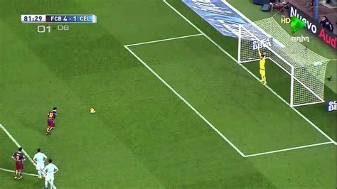 Luis Suarez Amazing Goal Penalti Barcelona Vs Celta Vigo 4 1 La