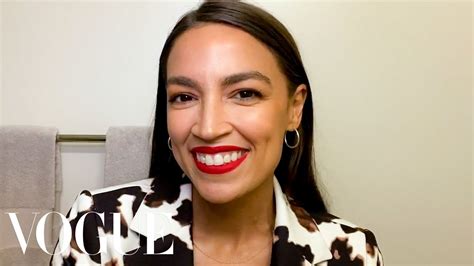 Congresswoman Alexandria Ocasio Cortezs Guide To Her Signature Red Lip