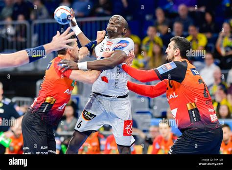 Mannheim Germany 20th Mar 2019 Handball Champions League Rhein