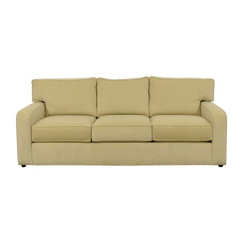 Ethan Allen Three Cushion Sofa Off Kaiyo