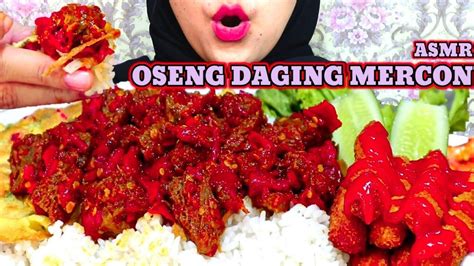 SUPER NIKMAT ASMR OSENG OSENG DAGING MERCON NUGGET CRISPY ASMR