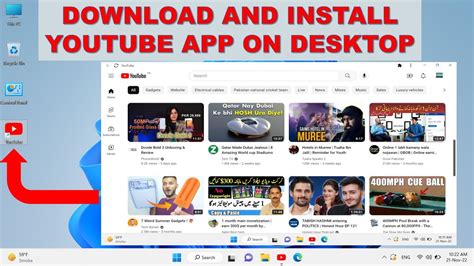 How To Download And Install Youtube App For Windows 11 Pc And Laptop Youtube