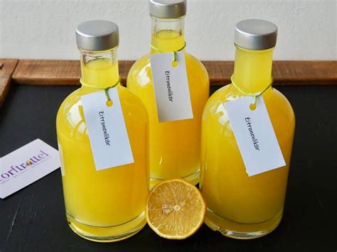 Rezept F R Zitronenlik R Limoncello Selbst Gemacht Torftrottel