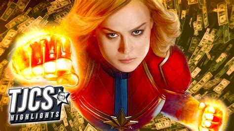 Captain Marvel Projected For Massive Second Weekend Youtube