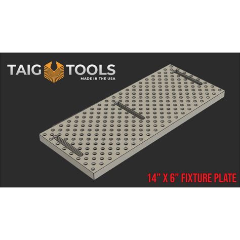 TAIG Aluminum Fixture Tooling Plate – Saunders Machine Works