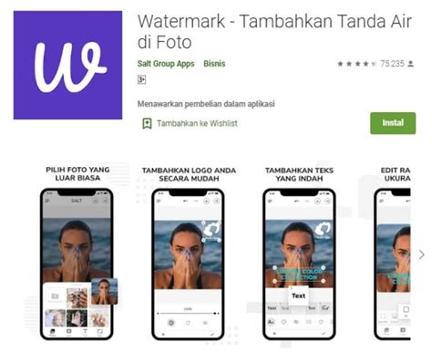 Aplikasi Watermark Foto Keren Cocok Untuk Semua Hp Android Hallo Gsm