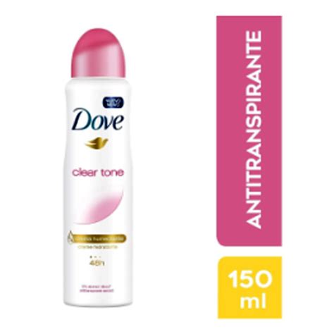 Droguería La Economía Desodorante Dove Clear Tone Aerosol X 89 G 150 Ml