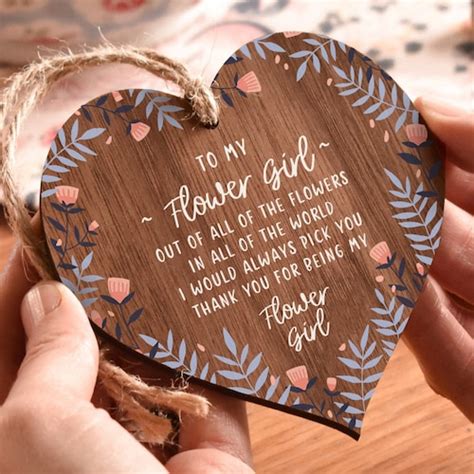 Maid Of Honour Thank You T Hanging Wooden Heart Etsy Uk