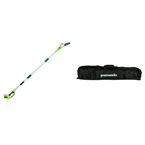 Greenworks 8 40v Cordless Pole Saw Battery Not Included 20302 With Universal Pole Saw Carry