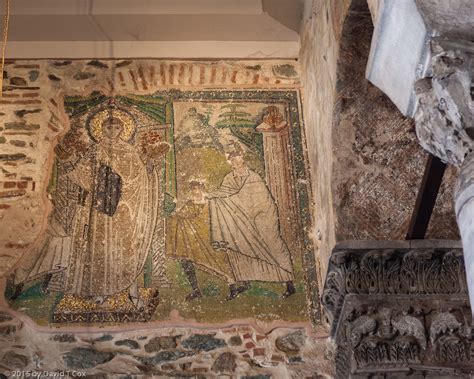 Mosaic 5th 9th C Agios Dimitrios Church 5th C Byzantine The Dave