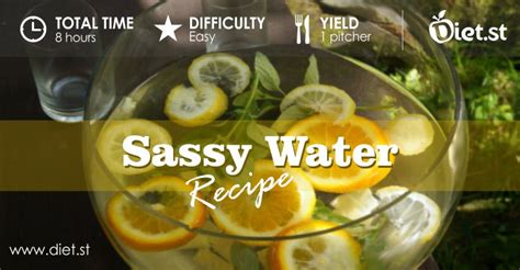 Sassy Water Recipe Diet St