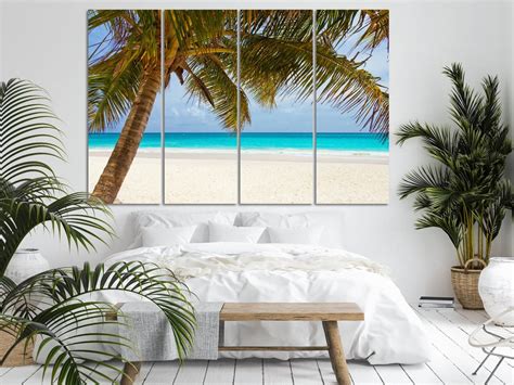 Beach Wall Art Sea Wall Art Tropical Wall Art Island Wall Art Large